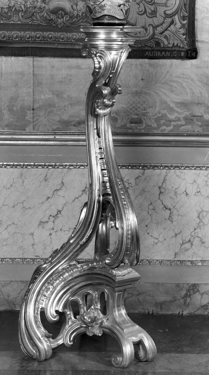 torciera, coppia - manifattura italiana (sec. XIX)