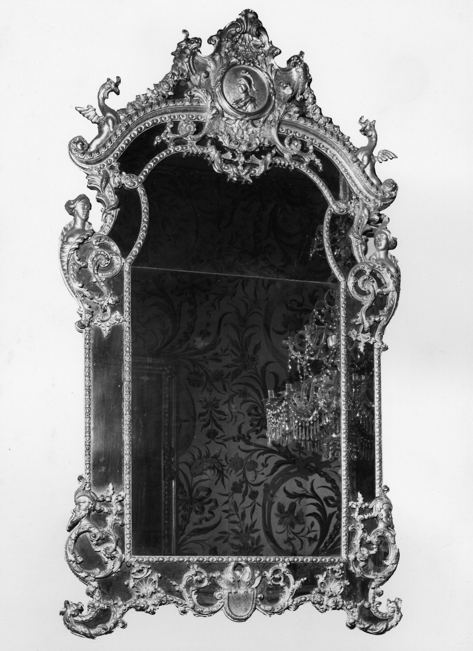 specchiera - manifattura italiana (?) (prima metà sec. XVIII)
