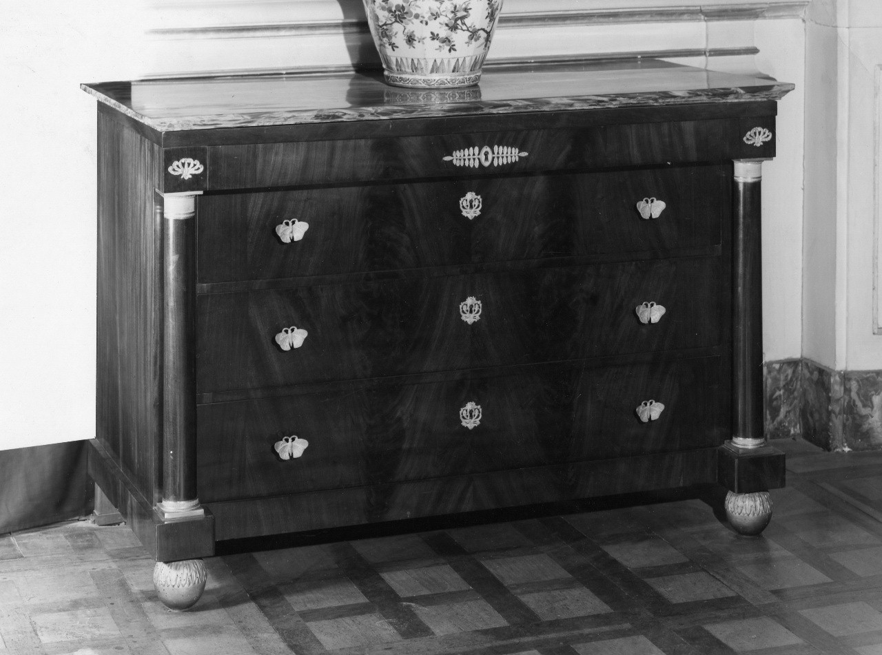 cassettone, serie - manifattura fiorentina (primo quarto sec. XIX)