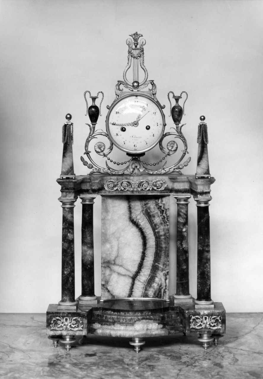 orologio di Schmitz, Courvoiseur L. e C. manifattura - manifattura parigina (seconda metà sec. XVIII)