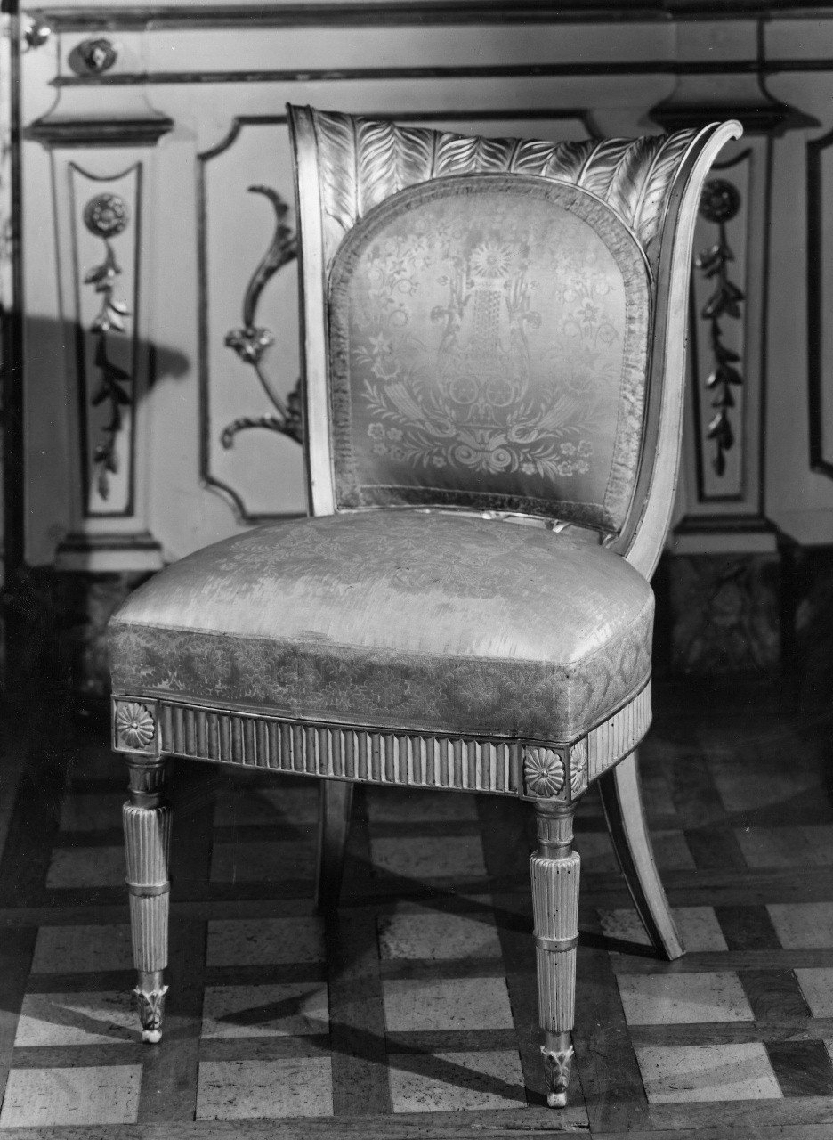 sedia, serie - manifattura fiorentina (sec. XIX)
