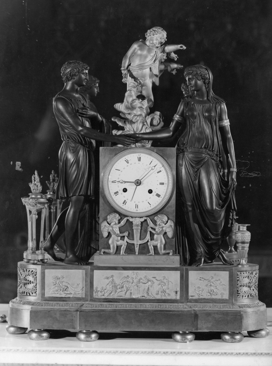 orologio - da tavolo - manifattura francese (sec. XIX)