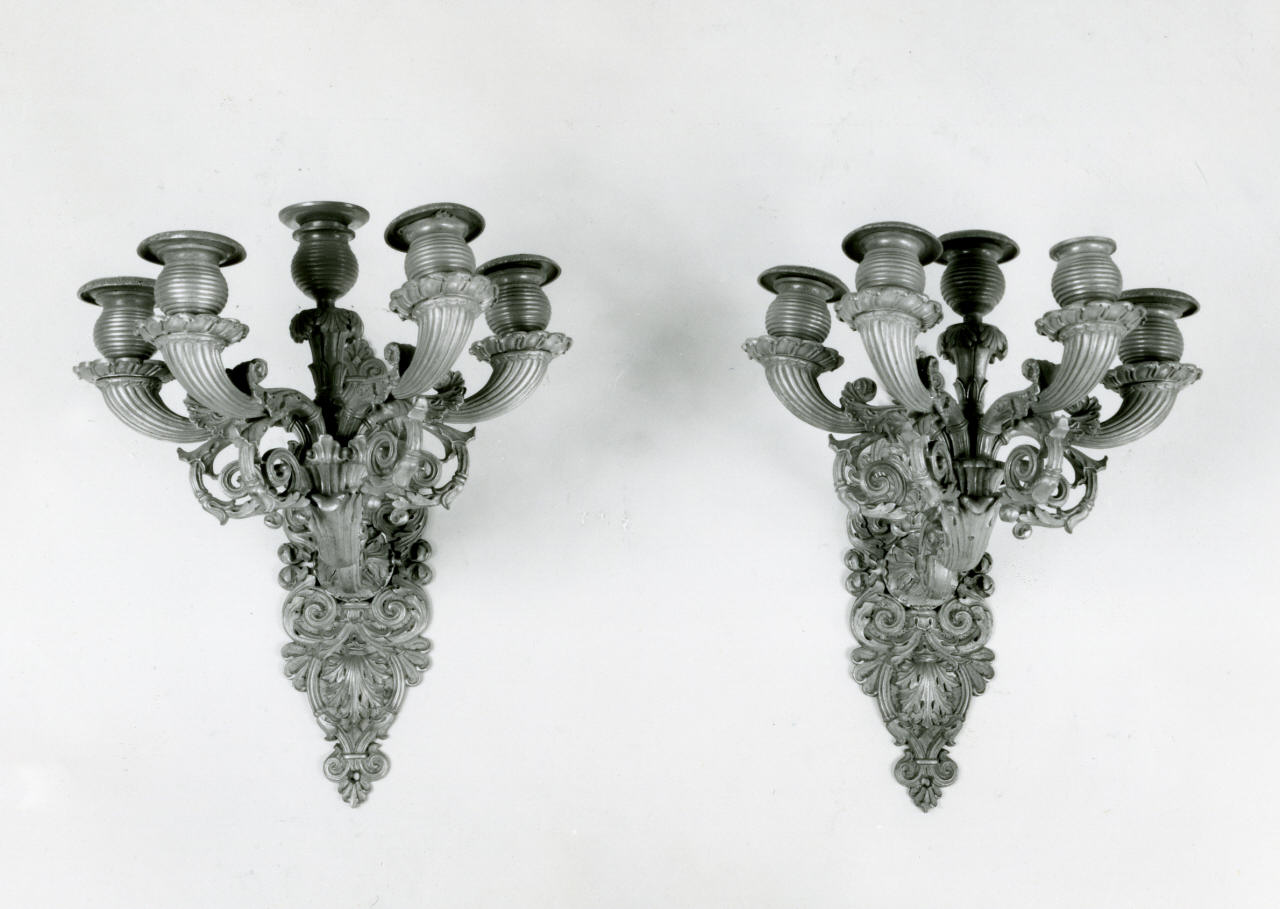 applique, serie - manifattura italiana (prima metà sec. XIX)