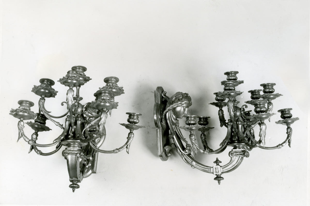 applique, serie - manifattura italiana (terzo quarto sec. XIX)