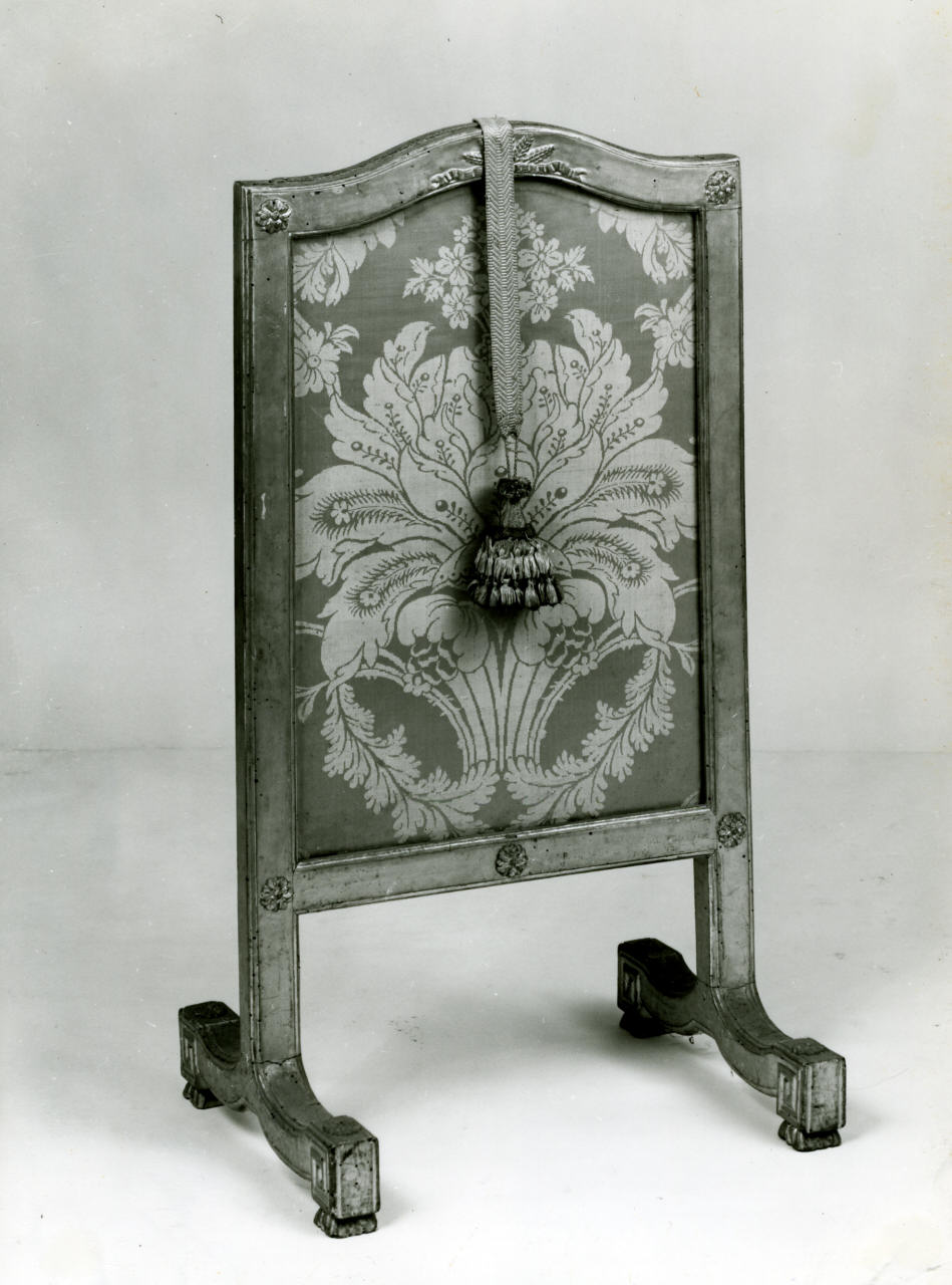 parafuoco - manifattura italiana (ultimo quarto sec. XVIII)