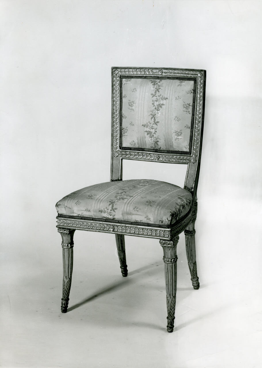 sedia, serie - manifattura toscana (sec. XIX)