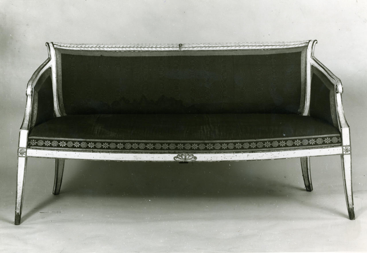 divano - manifattura italiana (prima metà sec. XIX)