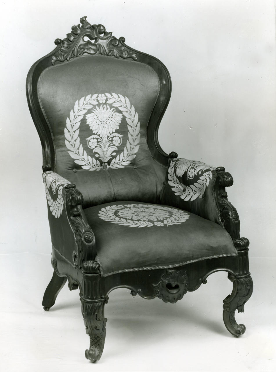 poltrona - manifattura italiana (sec. XIX)