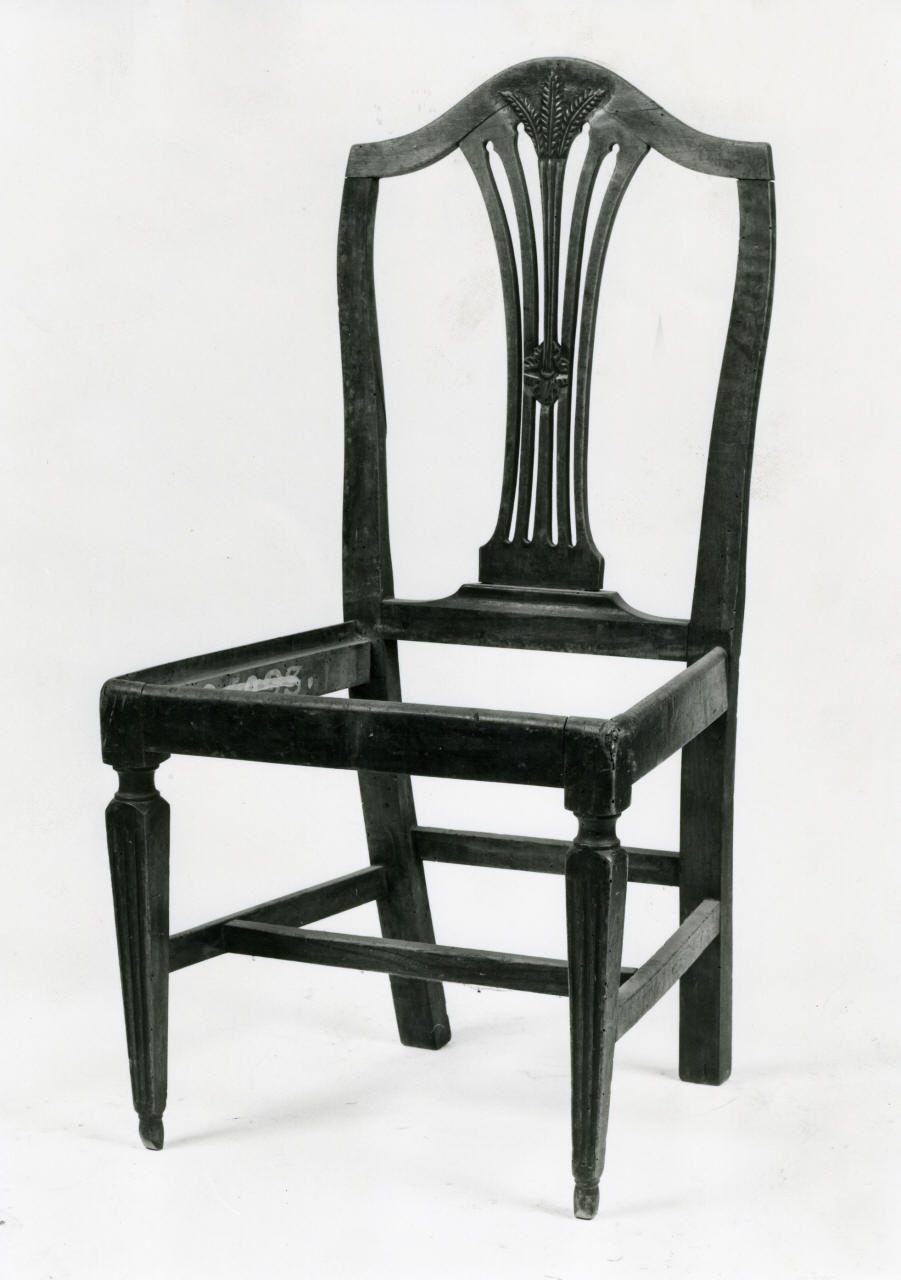 sedia - manifattura italiana (sec. XVIII)