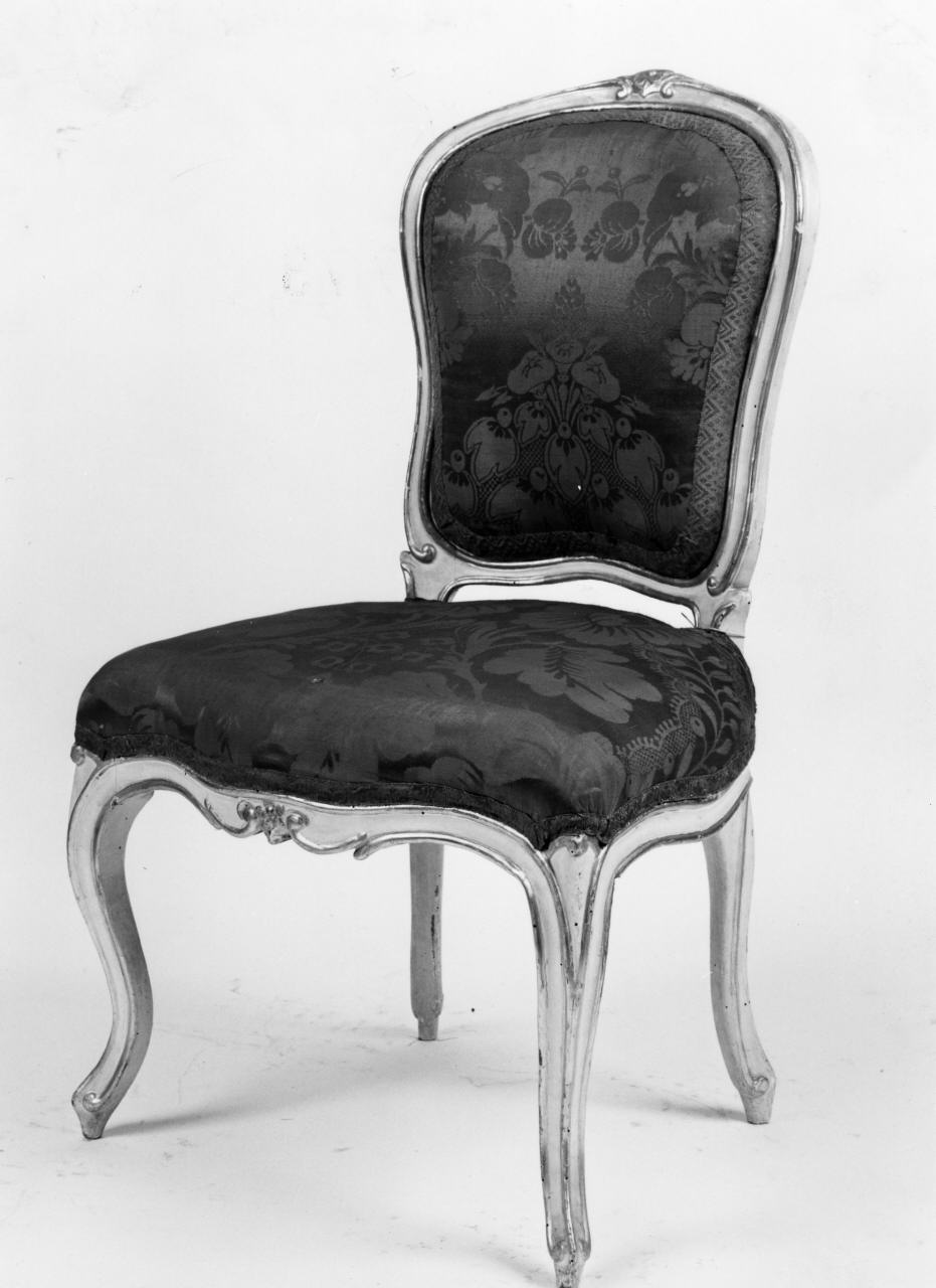 sedia, serie - manifattura italiana (terzo quarto sec. XVIII)