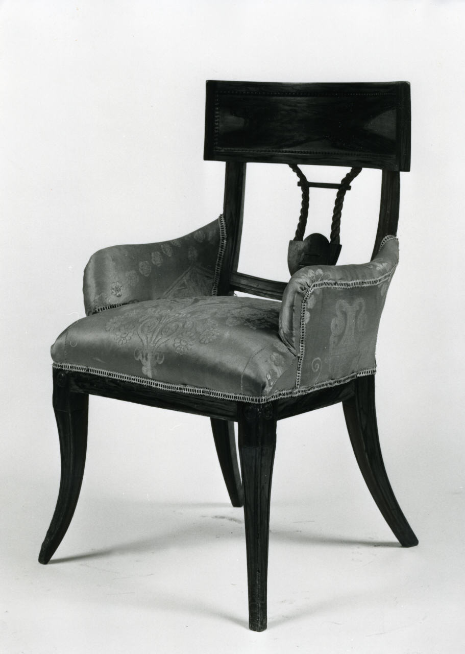 poltrona - manifattura italiana (sec. XIX)