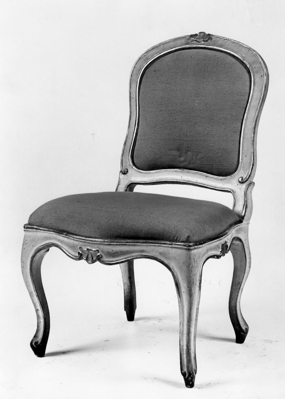 sedia, serie - manifattura italiana (terzo quarto sec. XVIII)