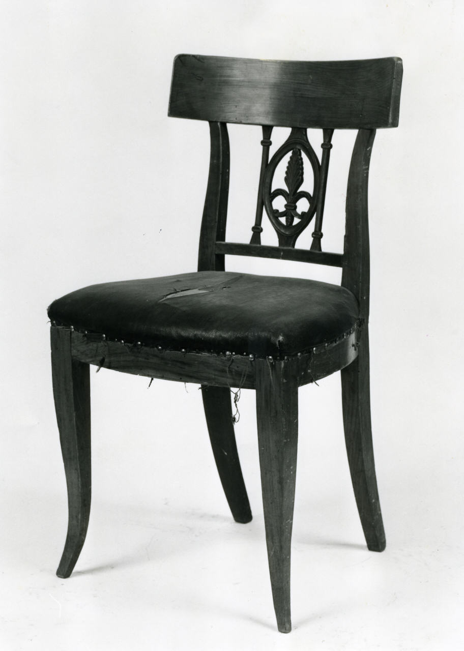 sedia - manifattura lucchese (sec. XIX)