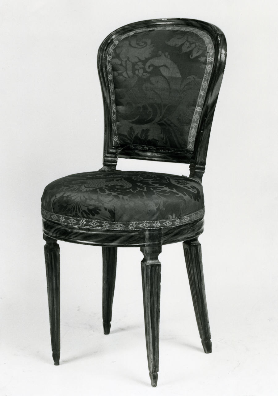 sedia, serie - manifattura italiana (sec. XIX)