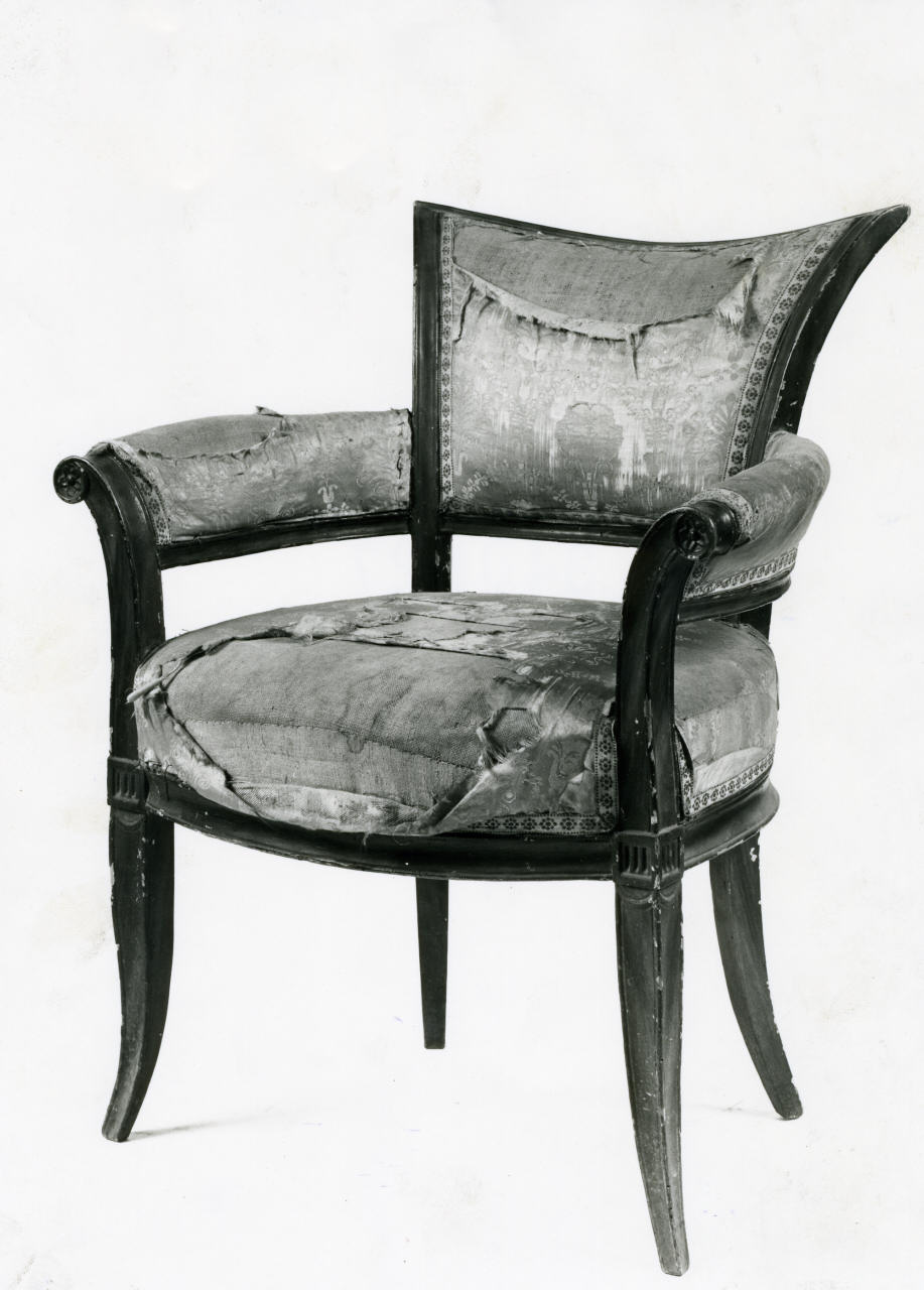 poltrona - manifattura fiorentina (sec. XIX)