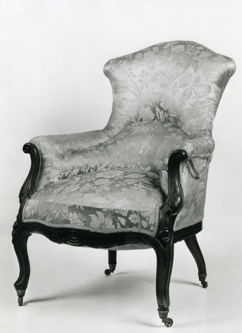 poltrona - manifattura italiana (terzo quarto sec. XIX)