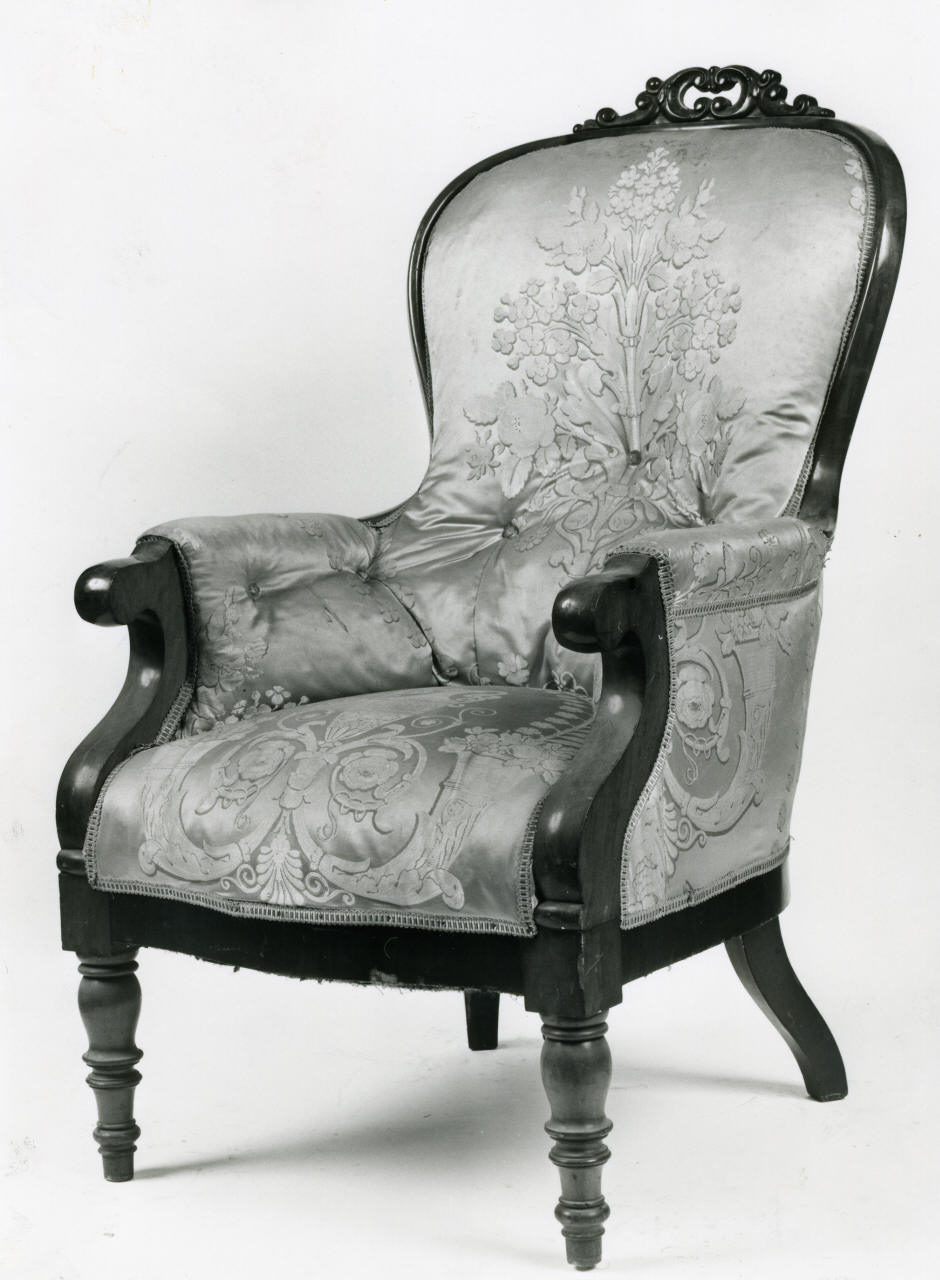 poltrona - manifattura toscana (sec. XIX)