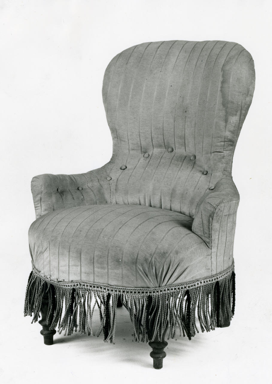poltrona - manifattura toscana (sec. XIX)