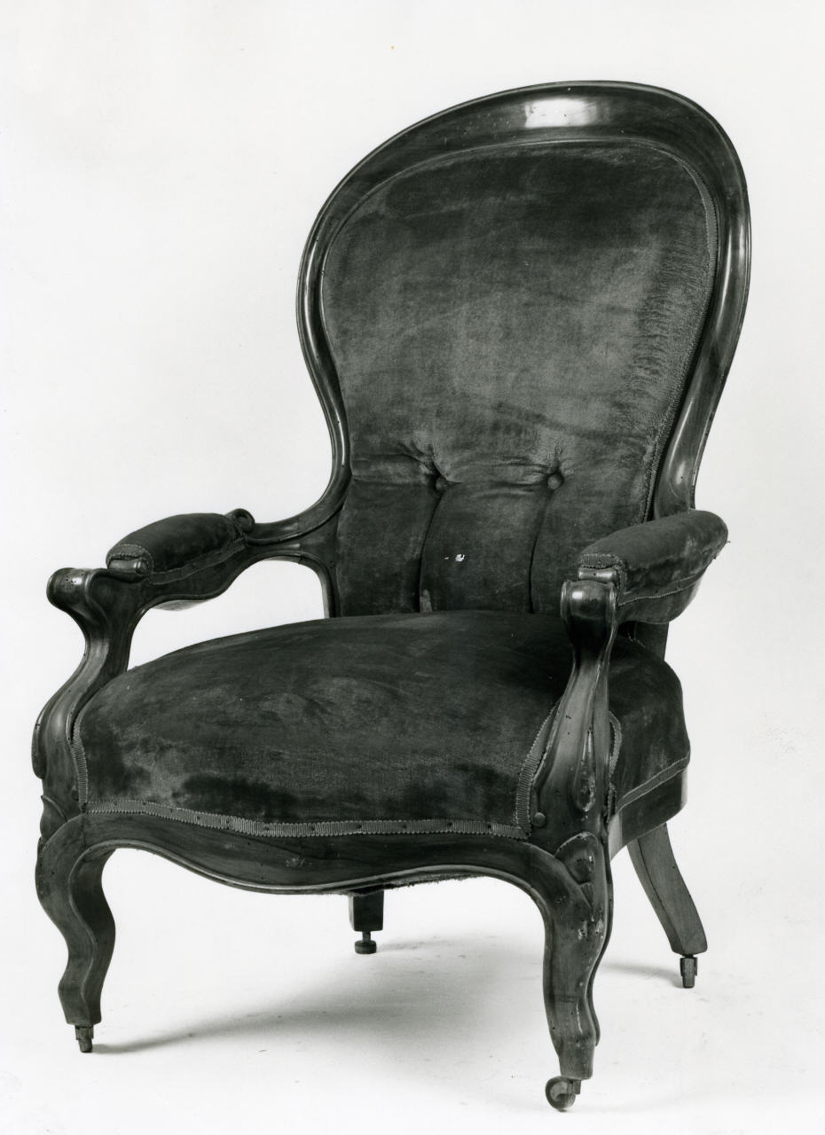 poltrona, serie - manifattura fiorentina (sec. XIX)