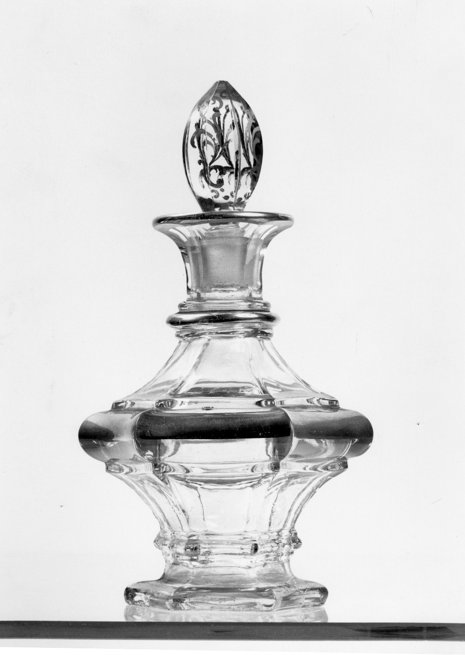 bottiglia - manifattura europea (sec. XIX)