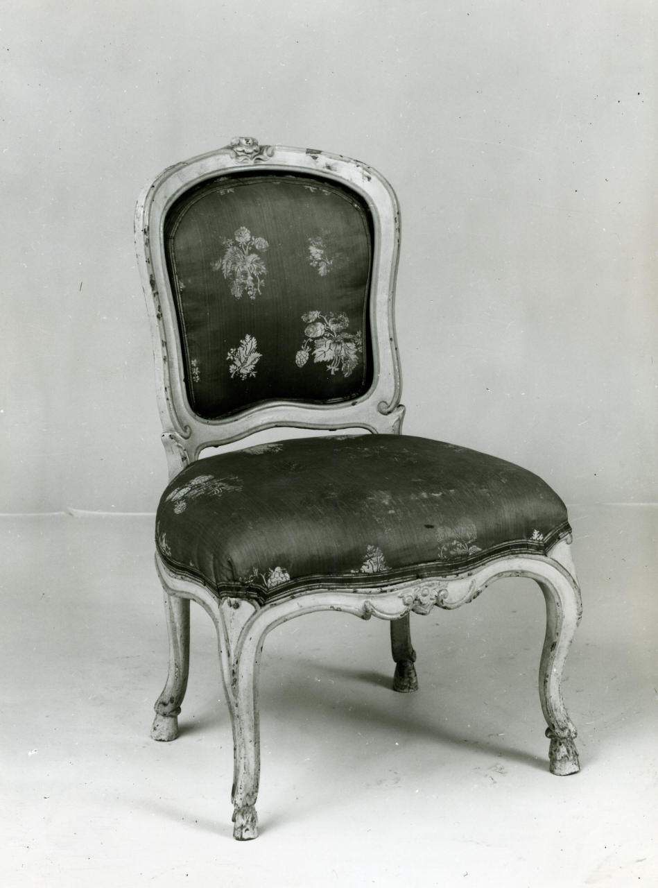 sedia, serie - manifattura italiana (terzo quarto sec. XVIII)