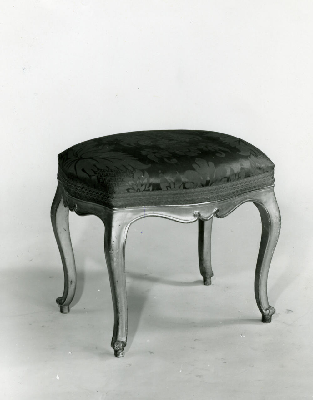 sgabello, serie - manifattura italiana (terzo quarto sec. XVIII)