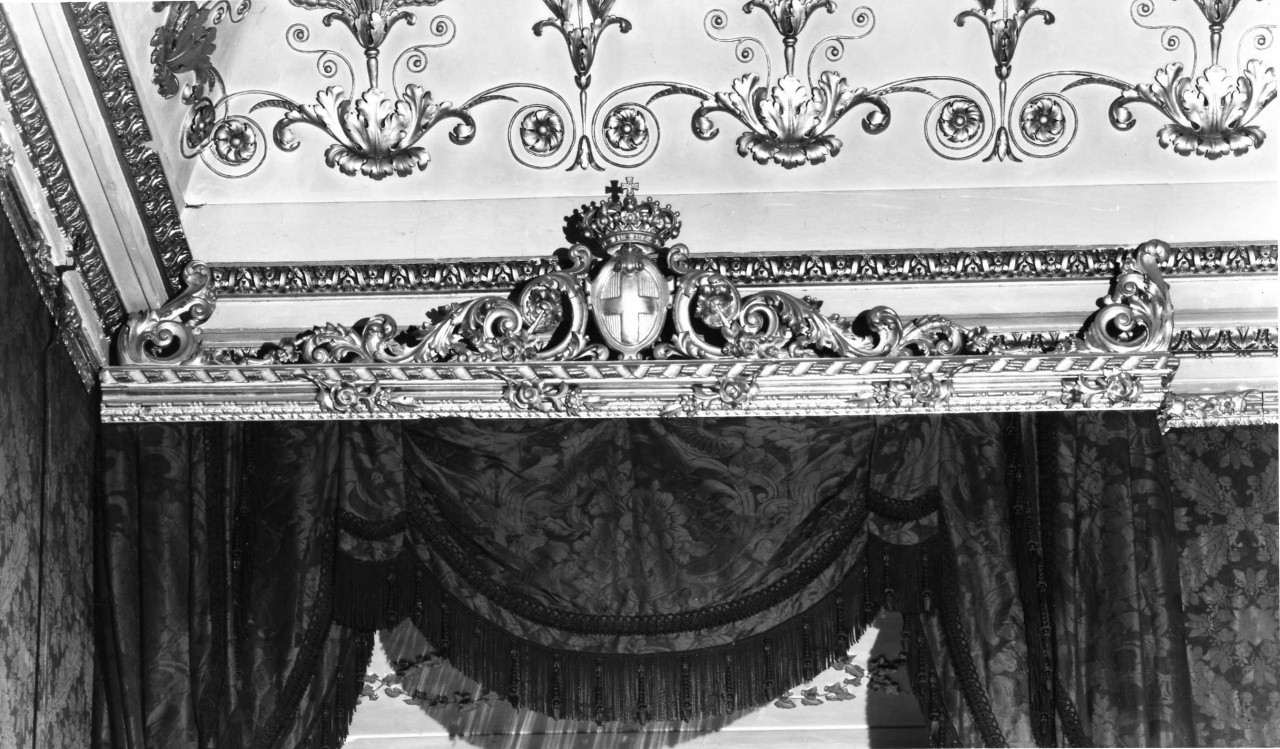 cornice per tenda - manifattura italiana (sec. XIX)