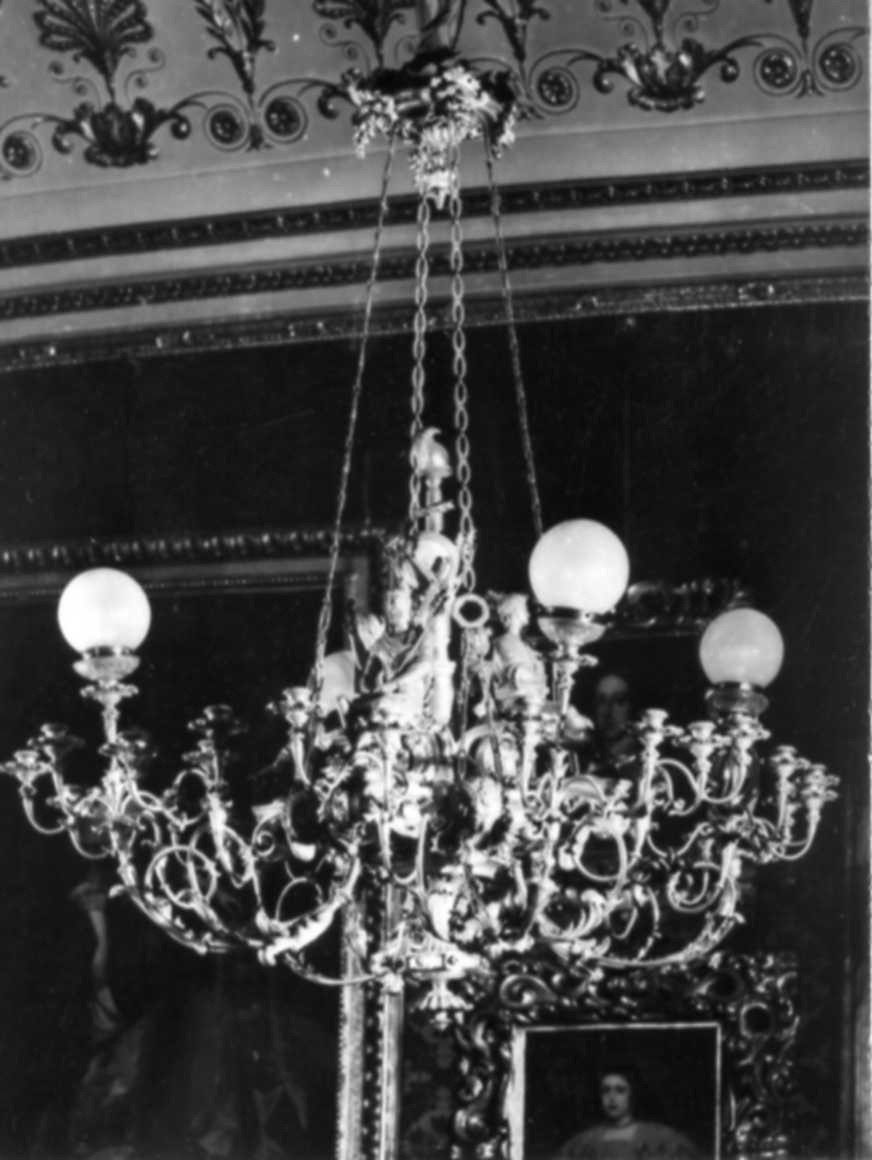 lampadario - manifattura fiorentina (metà sec. XIX)