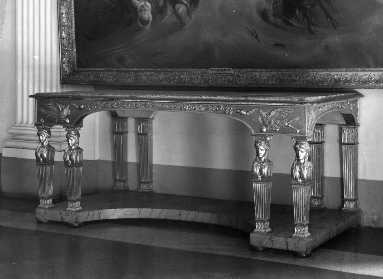 console - manifattura toscana (inizio sec. XIX)