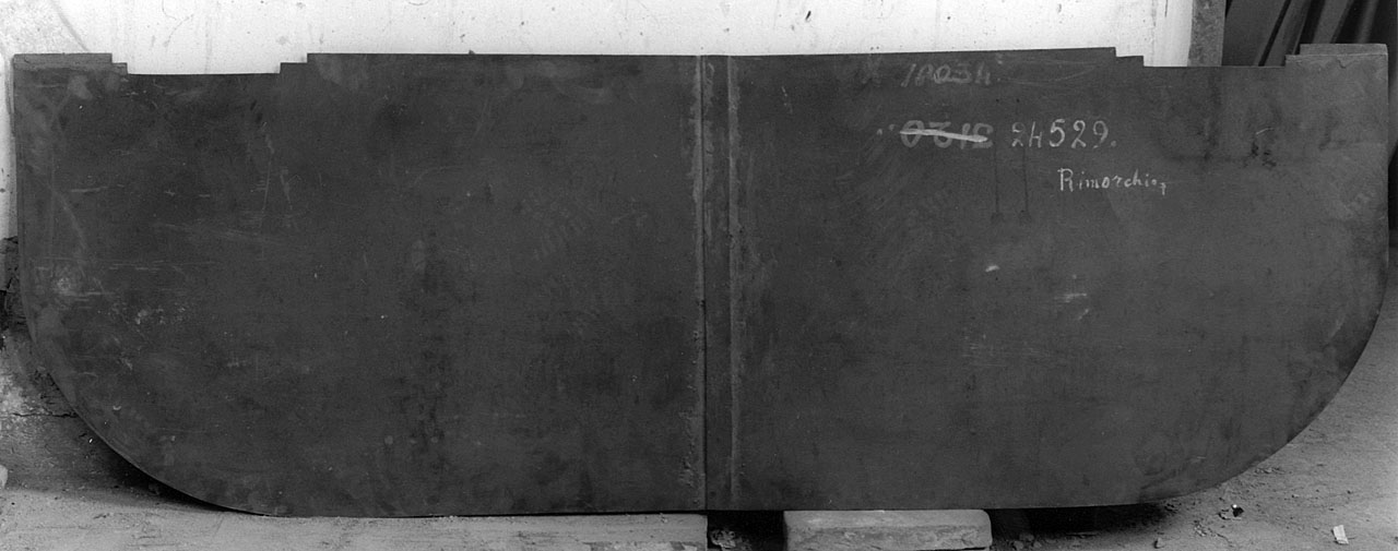 pedana da camino - manifattura toscana (seconda metà sec. XIX)