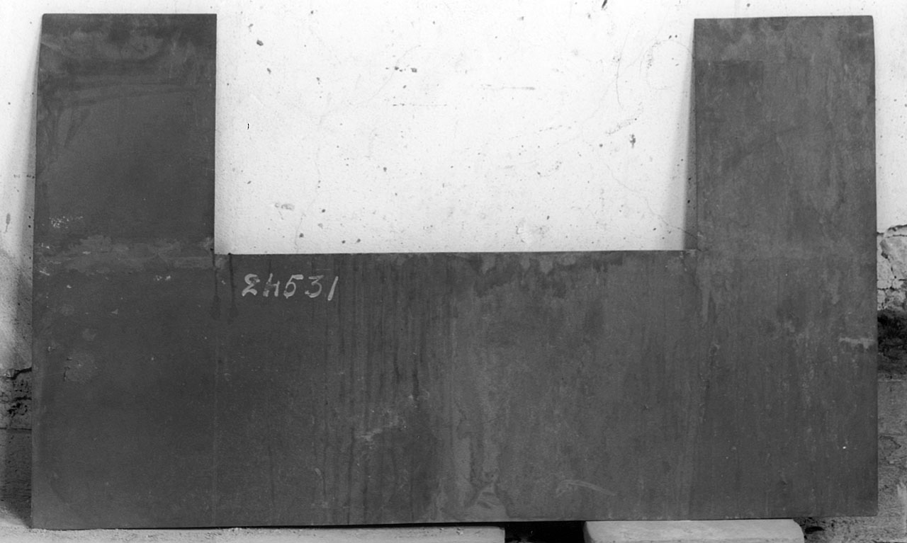 pedana da stufa - manifattura toscana (seconda metà sec. XIX)