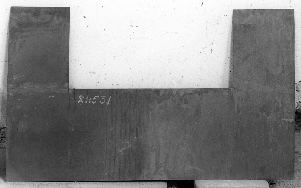 pedana da stufa - manifattura toscana (fine/ inizio secc. XIX/ XX)