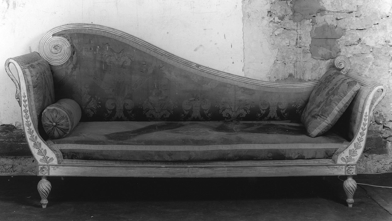 divano - manifattura toscana (sec. XIX)