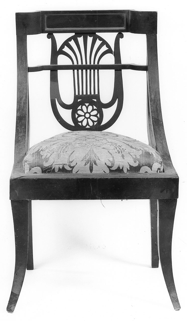 sedia - manifattura toscana (terzo quarto sec. XIX)