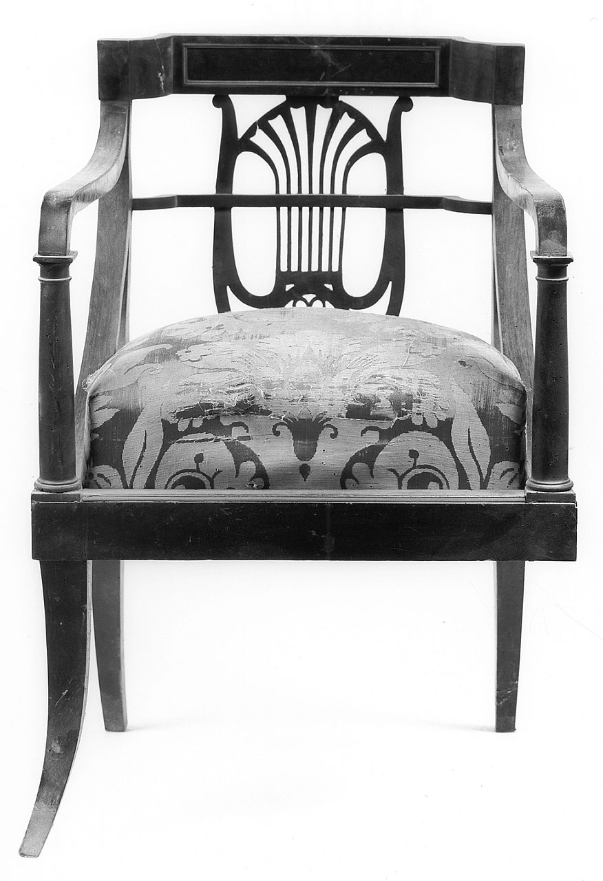 poltrona - manifattura toscana (terzo quarto sec. XIX)