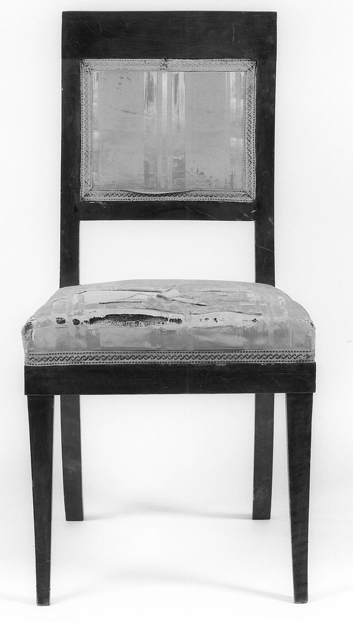 sedia - manifattura fiorentina (?) (terzo quarto sec. XIX)