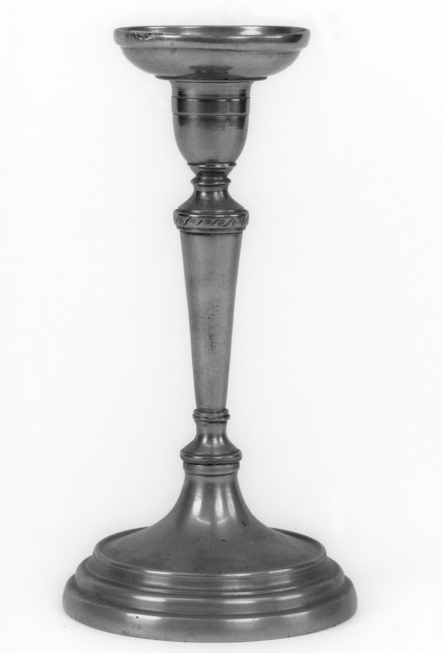 candeliere - manifattura toscana (seconda metà sec. XIX)