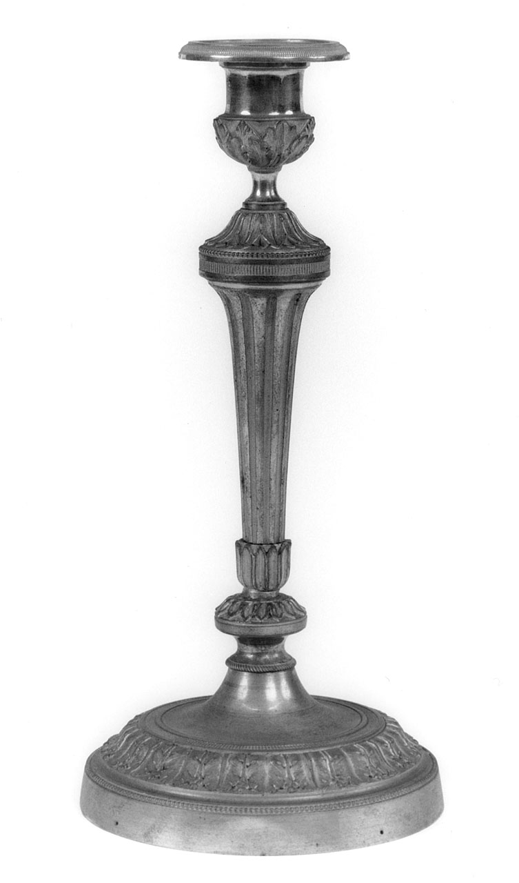 candeliere, serie - manifattura toscana (ultimo quarto sec. XIX)