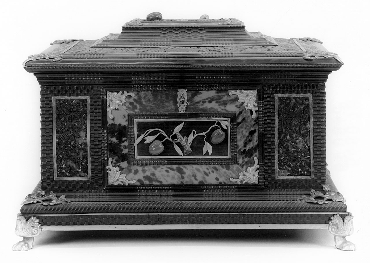 cofanetto - manifattura fiorentina (?) (prima metà sec. XVIII)