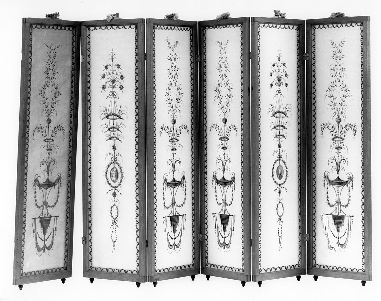 paravento - manifattura fiorentina (seconda metà sec. XIX)