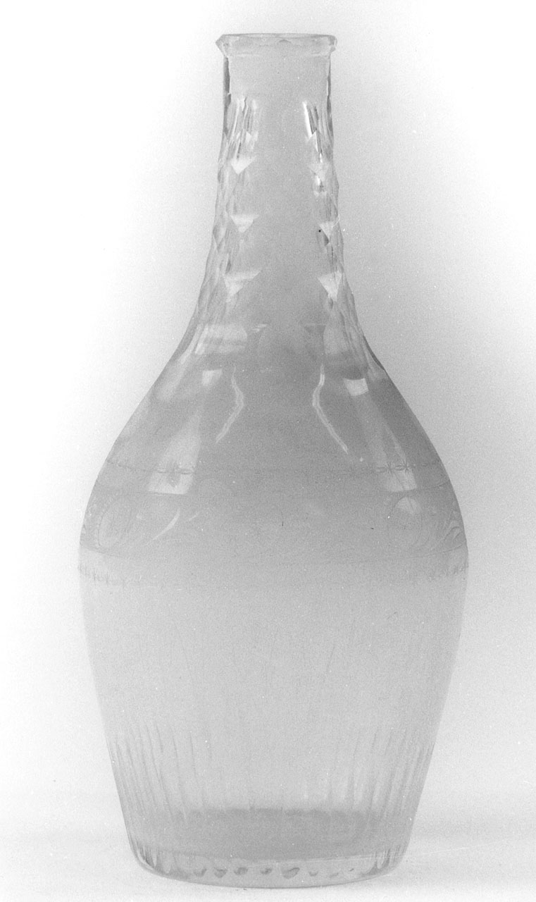 bottiglia, serie - manifattura fiorentina (ultimo quarto sec. XIX)