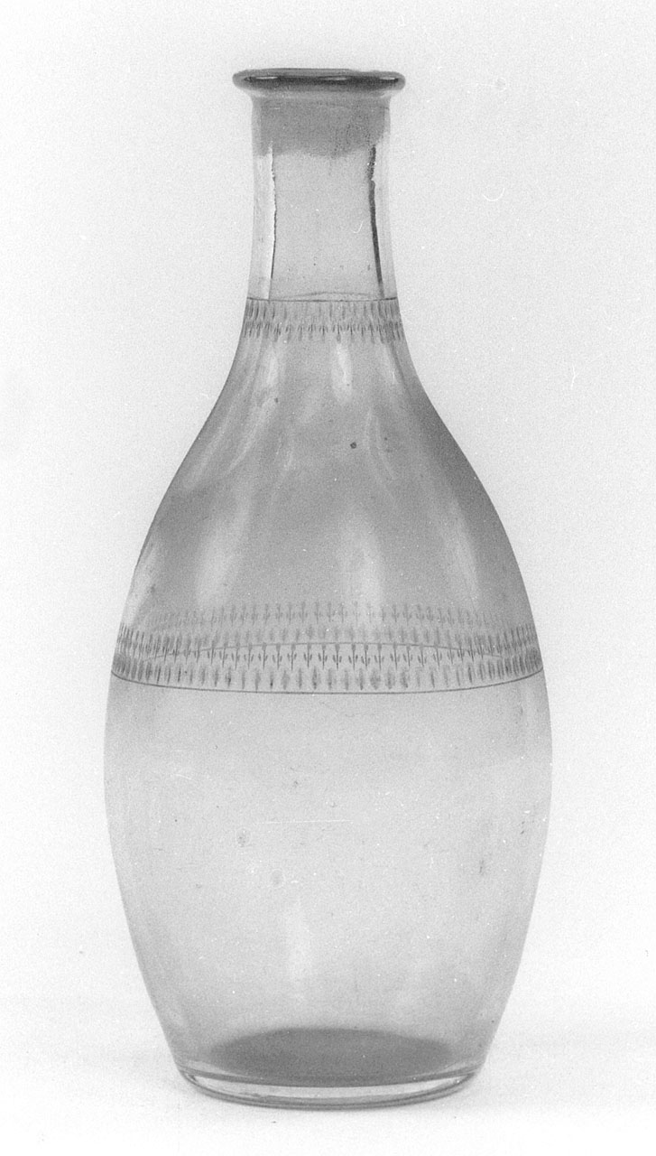 bottiglia, serie - manifattura toscana (ultimo quarto sec. XIX)