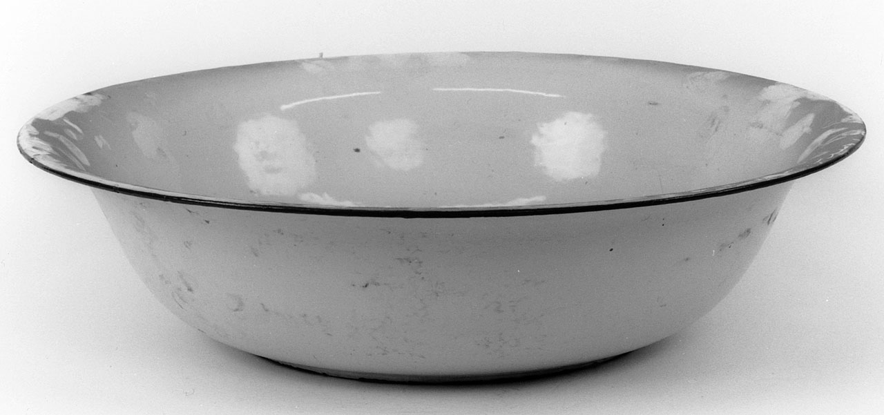 bacile - manifattura toscana (seconda metà sec. XIX)