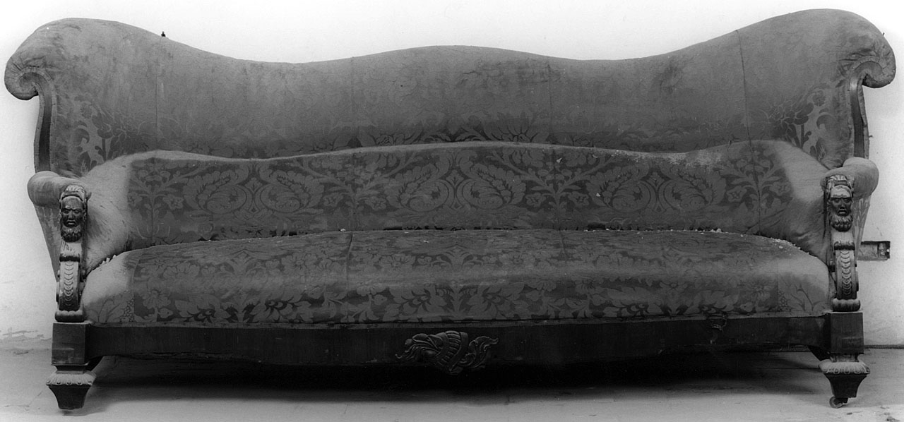 divano - bottega toscana (prima metà sec. XIX)