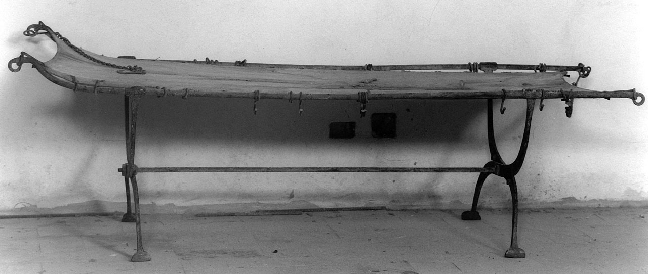 letto - da campo - produzione toscana (seconda metà sec. XIX)