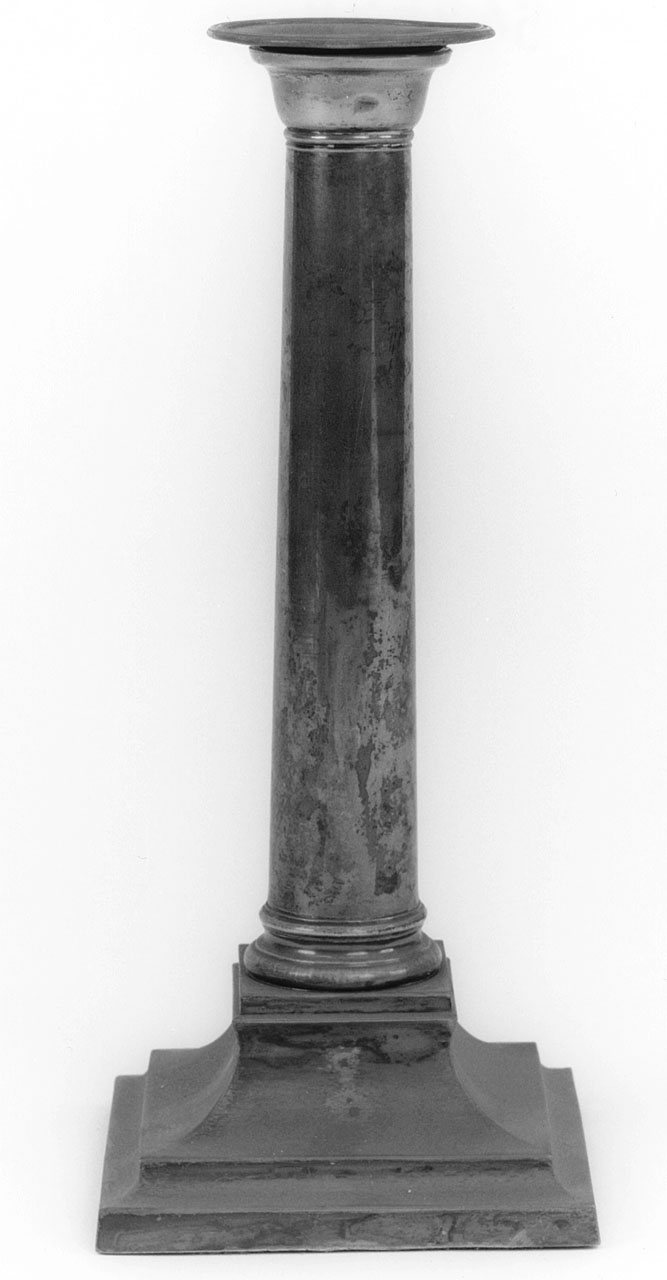 candeliere, coppia - produzione toscana (prima metà sec. XIX)