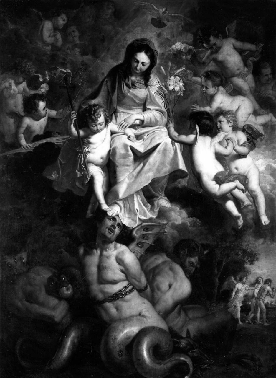 Immacolata Concezione (dipinto) di Seghers Gérard (attribuito) (sec. XVII)
