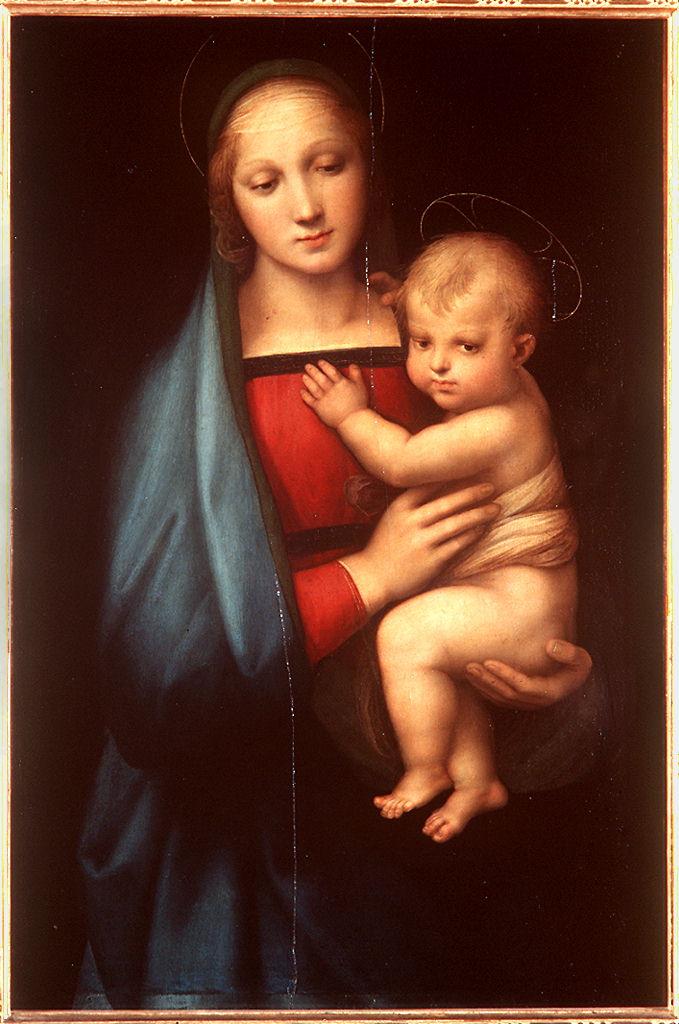 Madonna del Granduca, Madonna con Bambino (dipinto) di Raffaello (primo quarto sec. XVI)