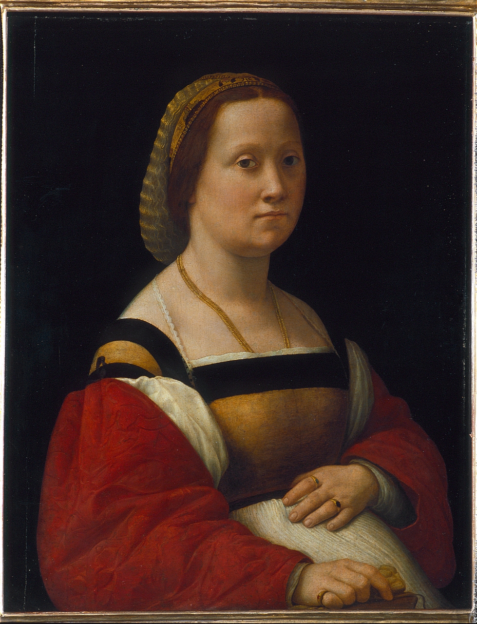 La gravida, ritratto di donna (dipinto) di Raffaello (sec. XVI)