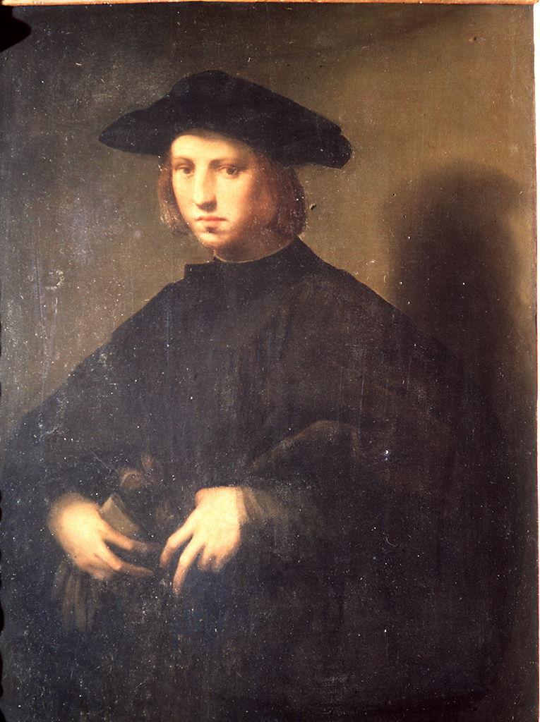 ritratto d'uomo (dipinto) di Ubaldini Domenico detto Domenico Puligo (sec. XVI)